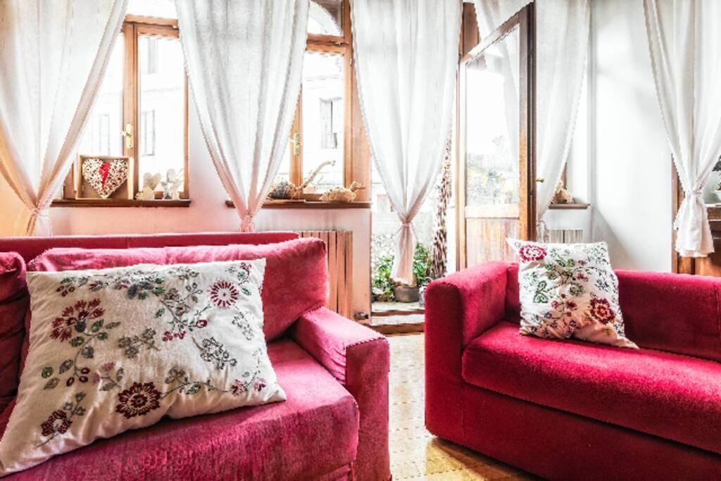 Loft Overlooking The Old Town . Feltre Eksteriør billede